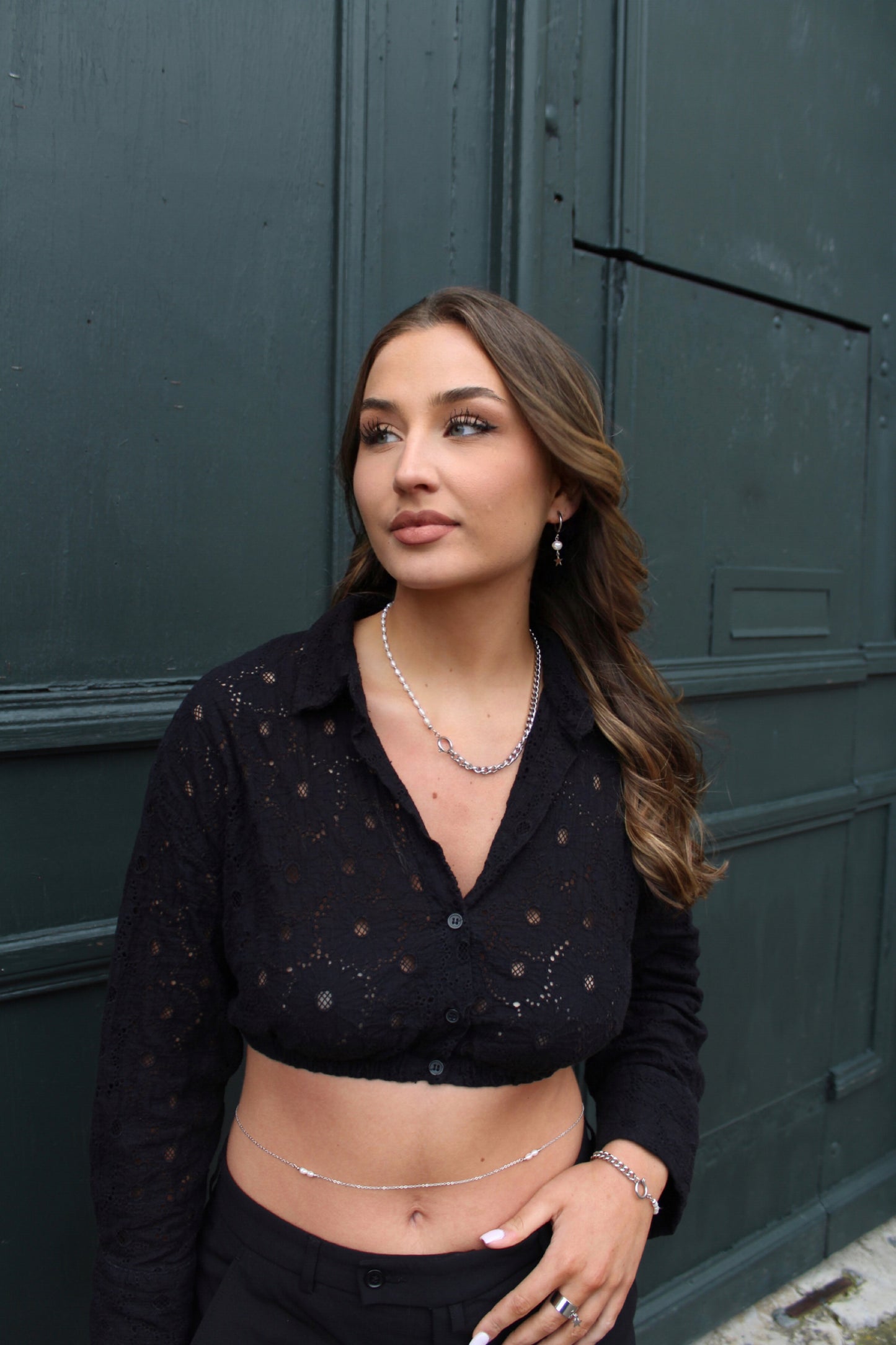 Collier Elyne argenté