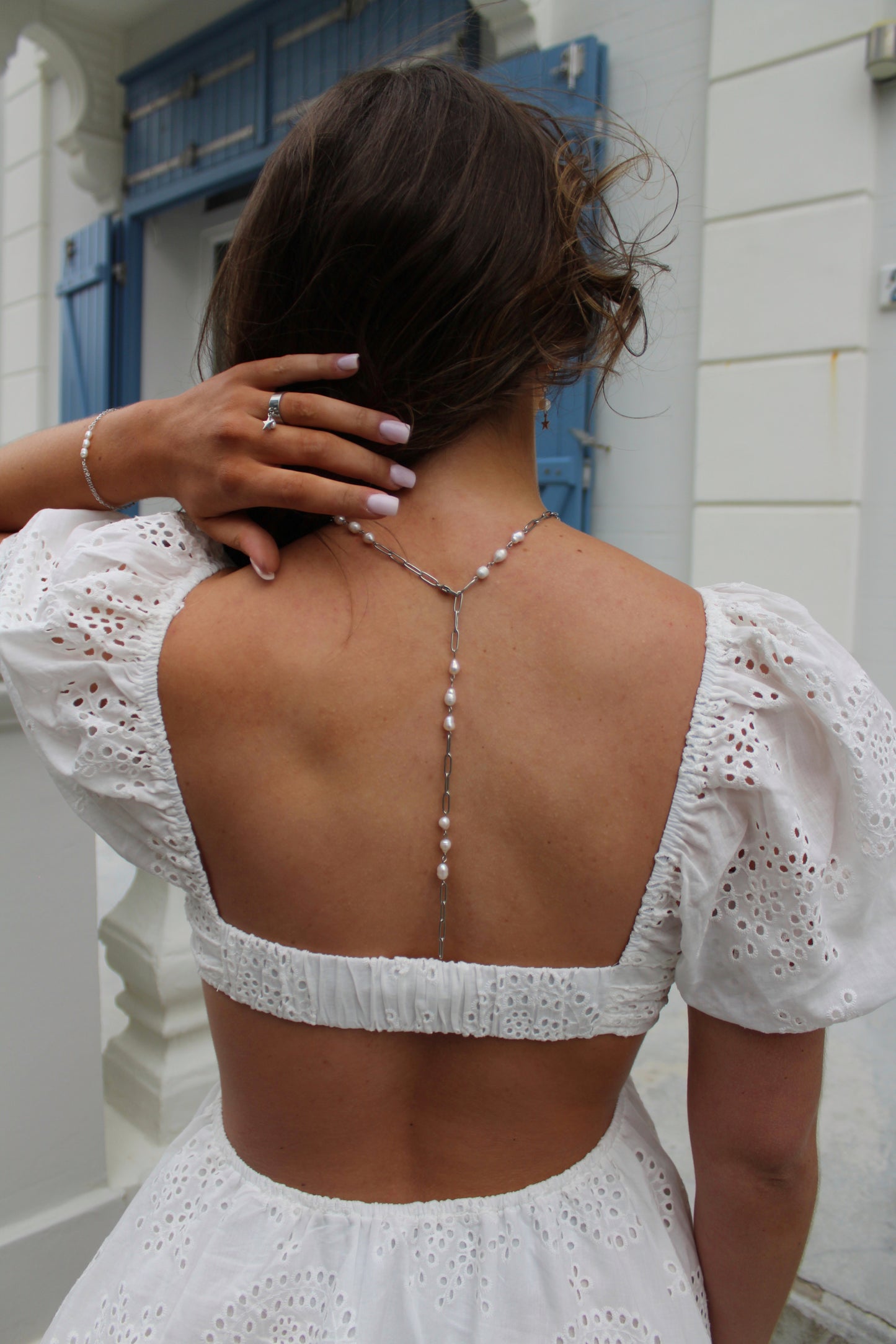 Collier Louane argenté