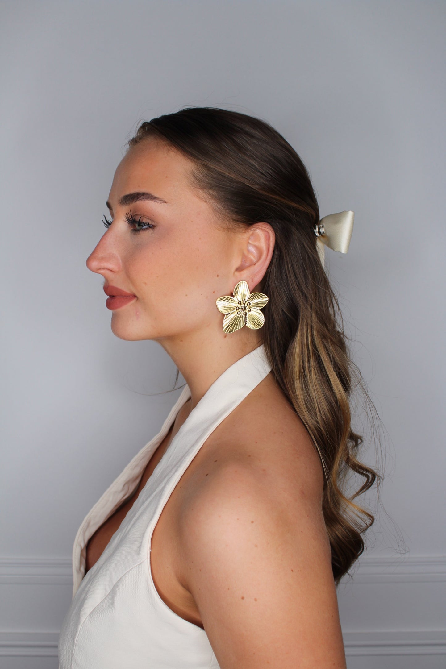 Boucles d'oreilles Laury doré