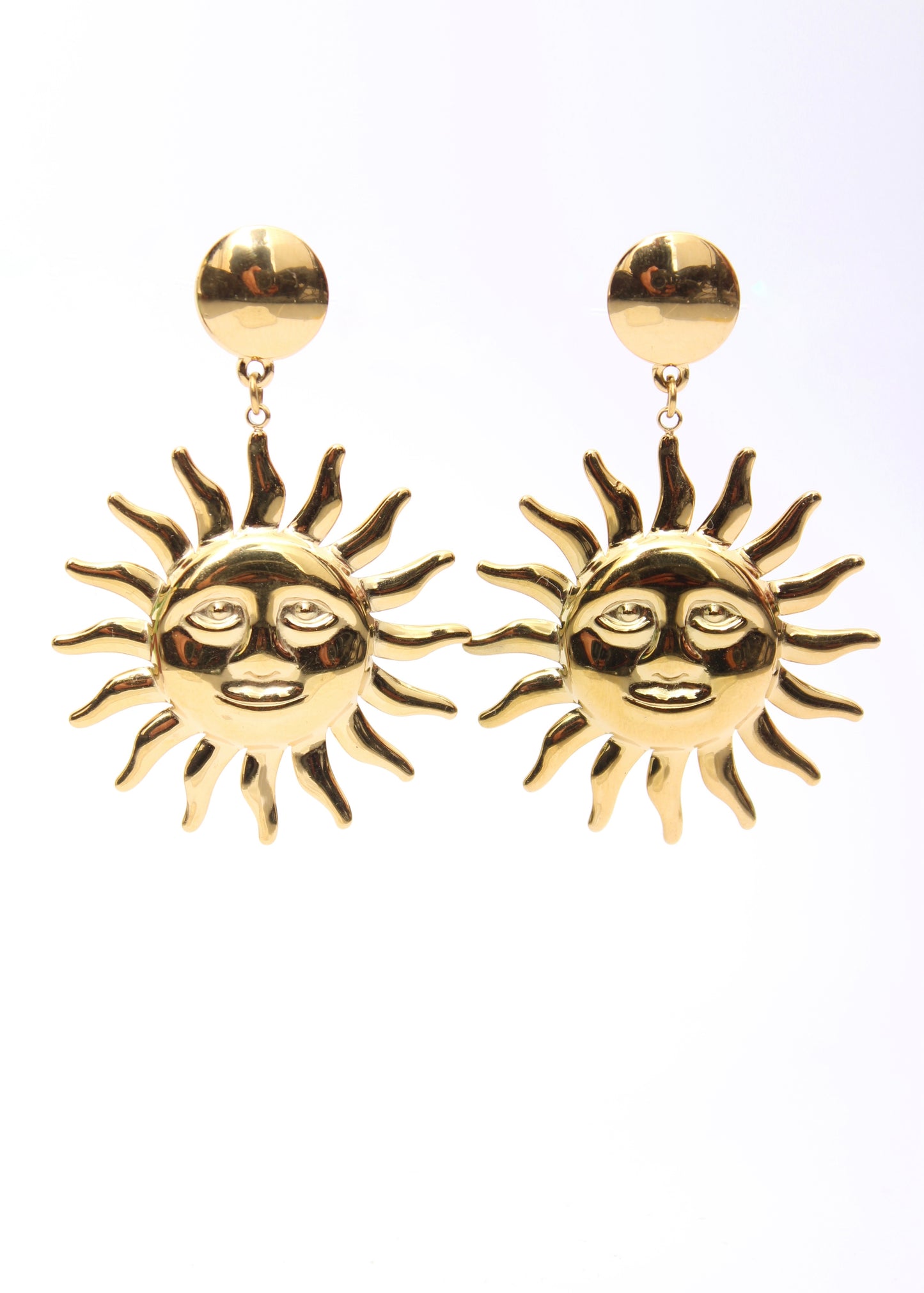 Boucles d'oreilles Wendy doré