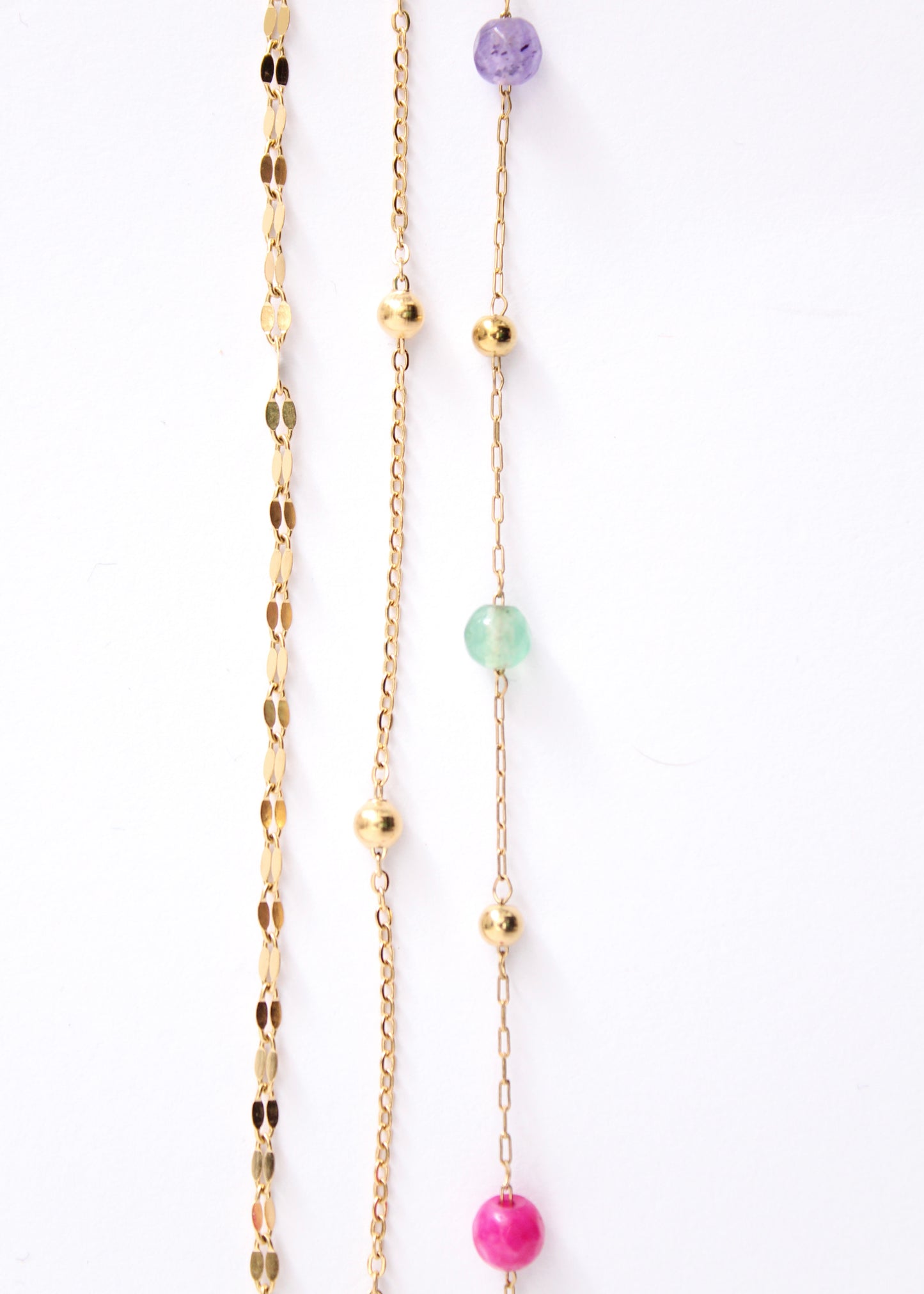 Chaîne de cheville coloré