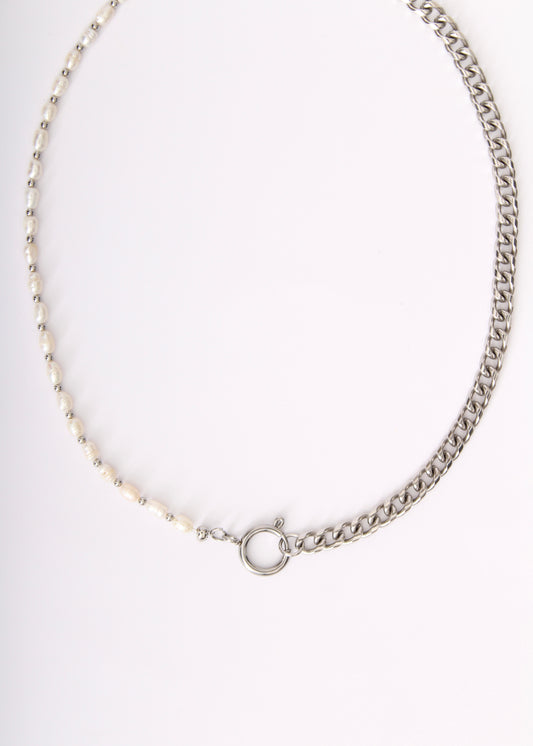 Collier Elyne argenté