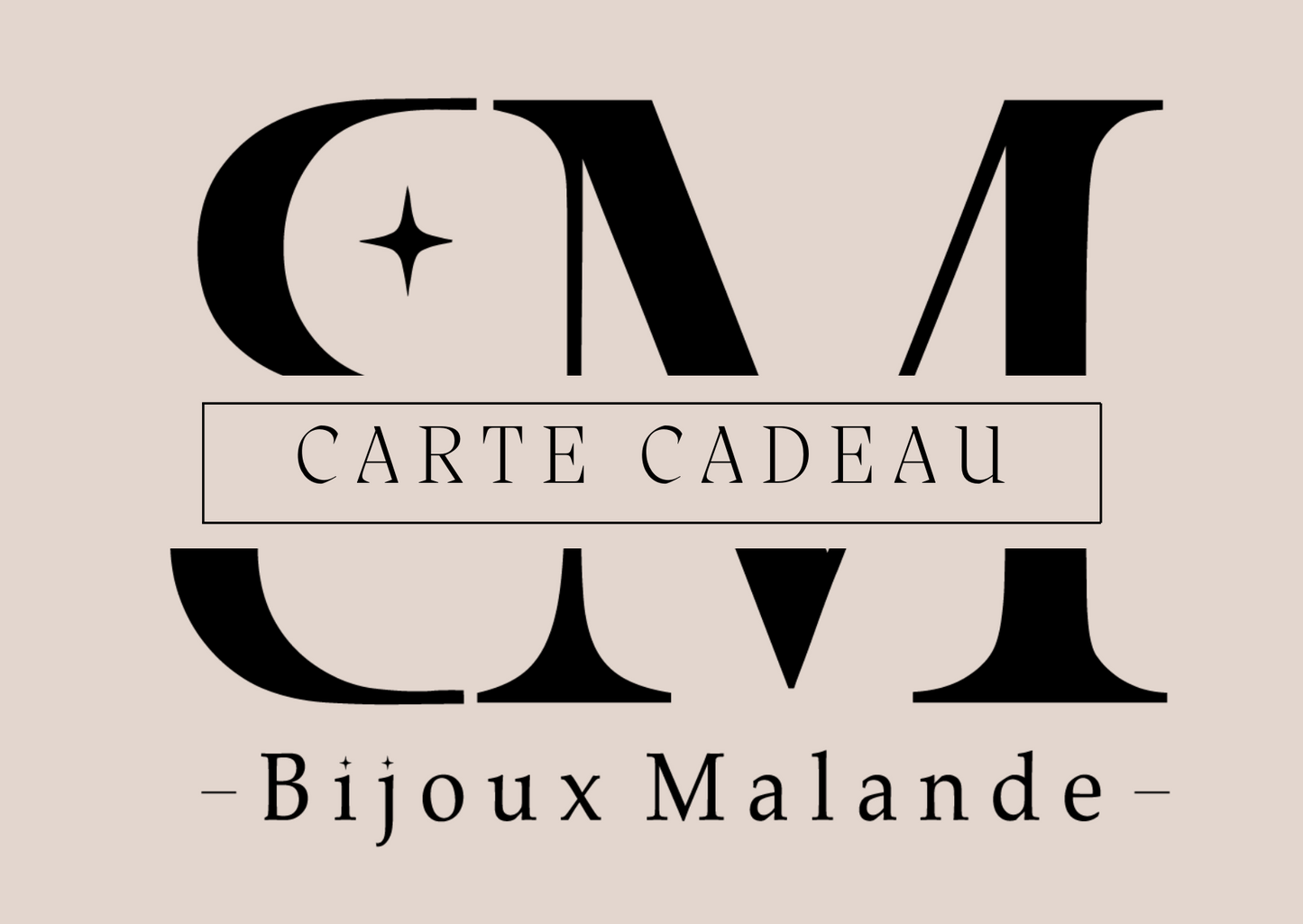 CARTE CADEAU